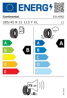 285/45R21 opona CONTINENTAL SportContact 6 XL FR AO3 113Y